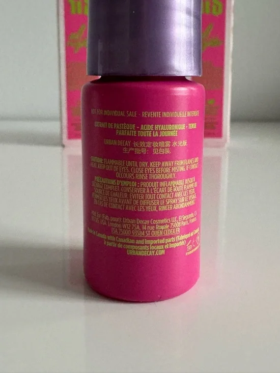 Urban Decay All Nighter Long Lasting Makeup Setting Spray Mini Duo - Watermelon - Picture 5 of 16